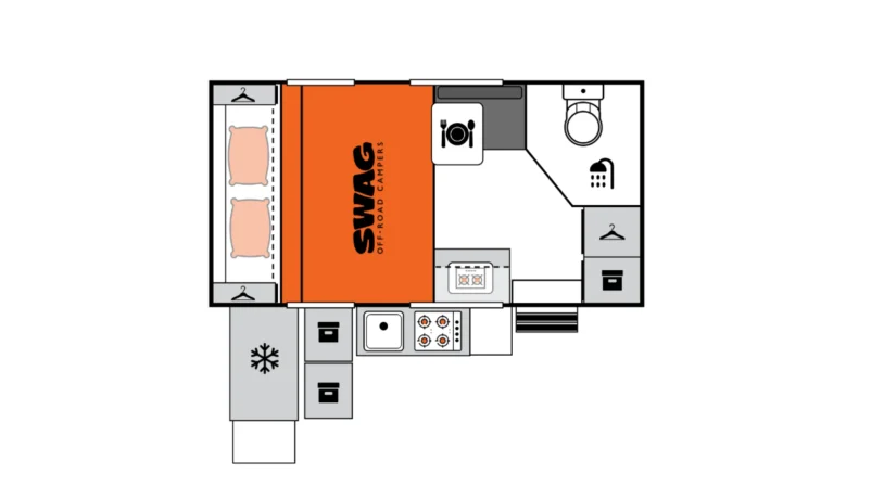 Sct 13 Hr Swag Camper Topview 2d Floorplan With Icons@2x