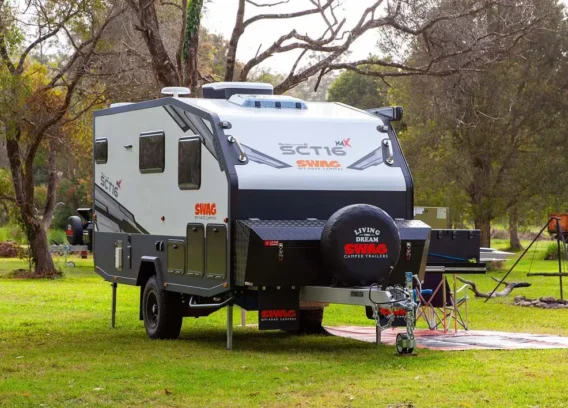 SCT16 Off Road Hybrid Caravan for Couples Built in AU