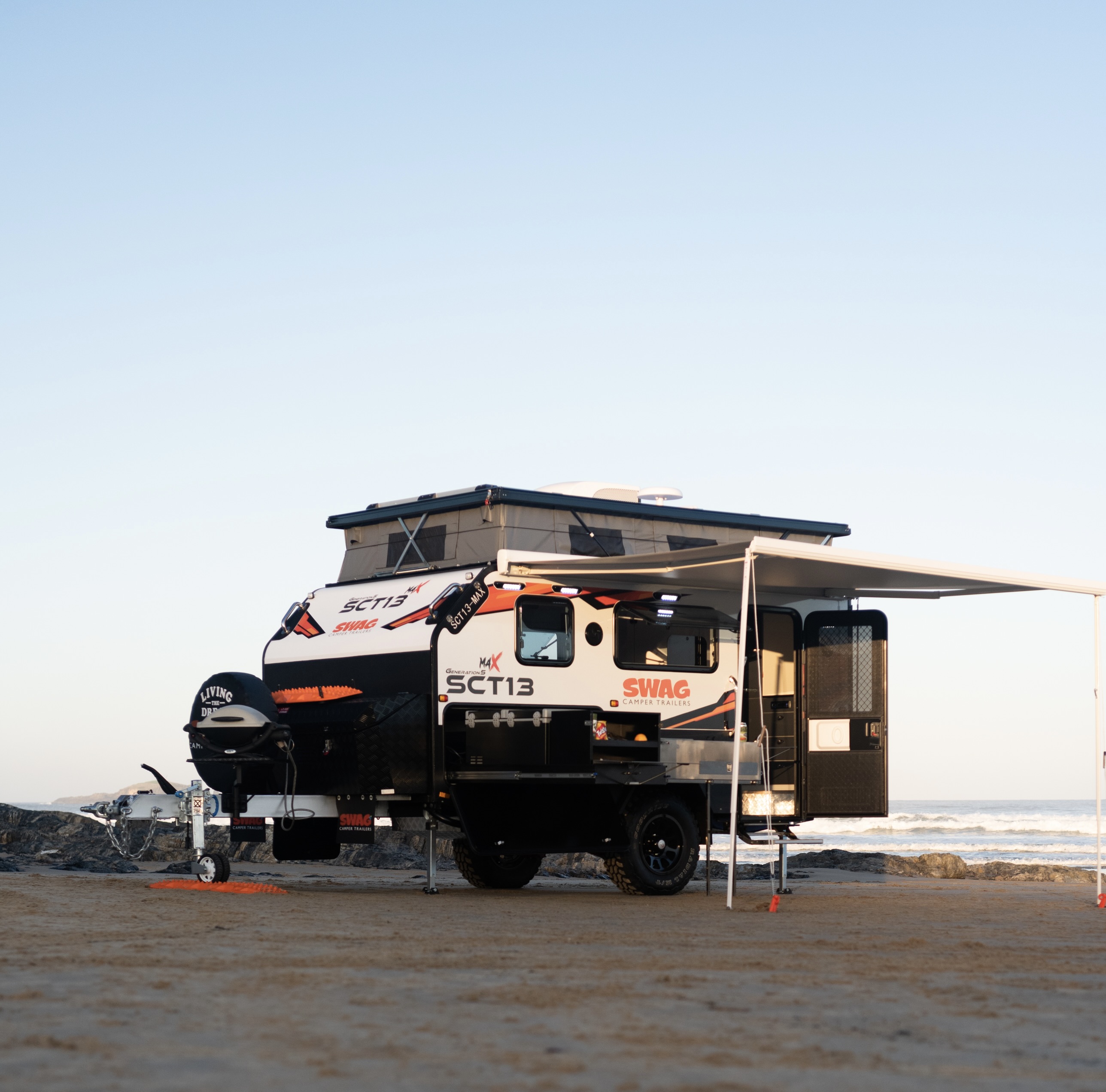 Swag Campers Sct13 Pop Top Small Caravan